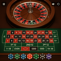 Rony - Roulette Table Game - European Roulette